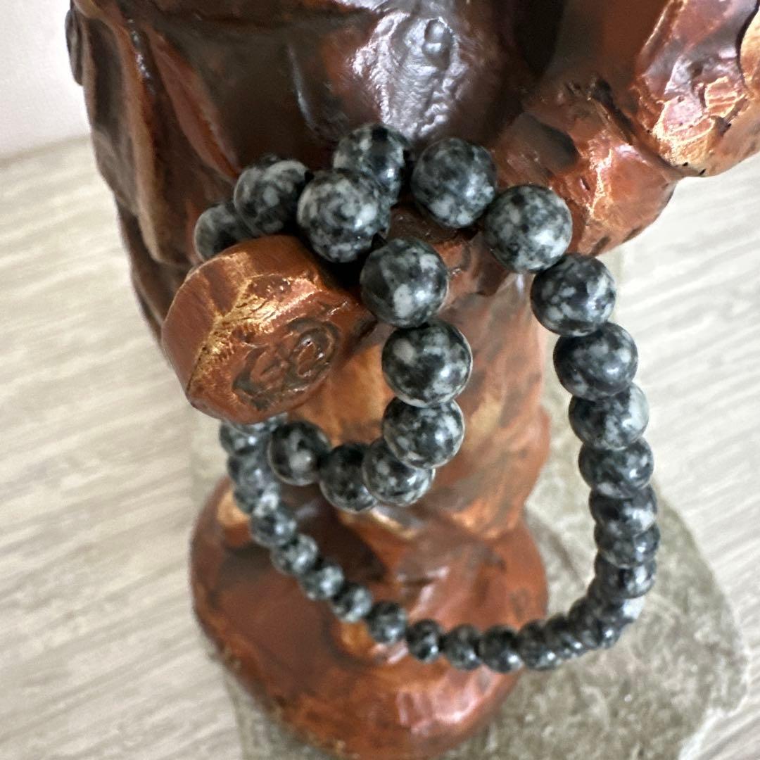 【三峯神社限定・一点物】日本武尊(ヤマトタケル)波動上昇遠野霊石 お揃いブレス