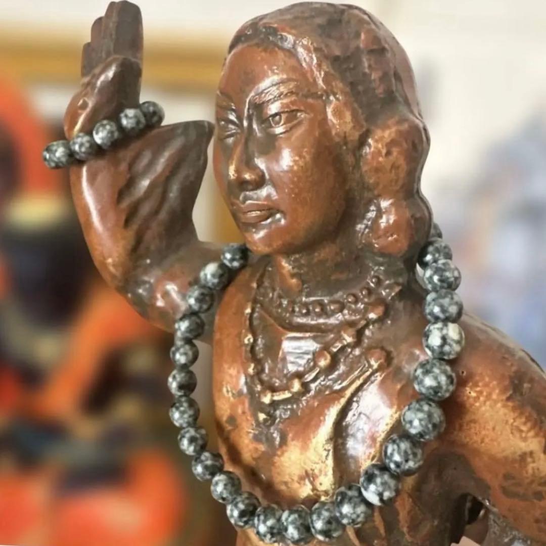 【三峯神社限定・一点物】日本武尊(ヤマトタケル)波動上昇遠野霊石 お揃いブレス