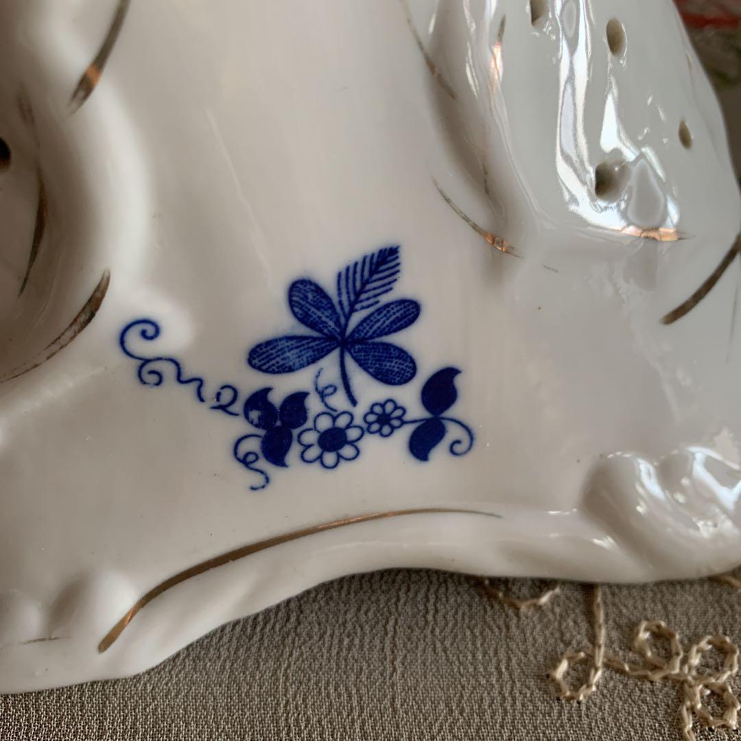 素敵❗️❗️アンティーク　陶器　西洋　スタンド