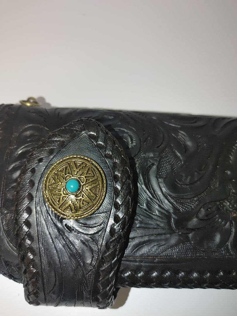 バイカーズウォレット　長財布 ハンドメイド