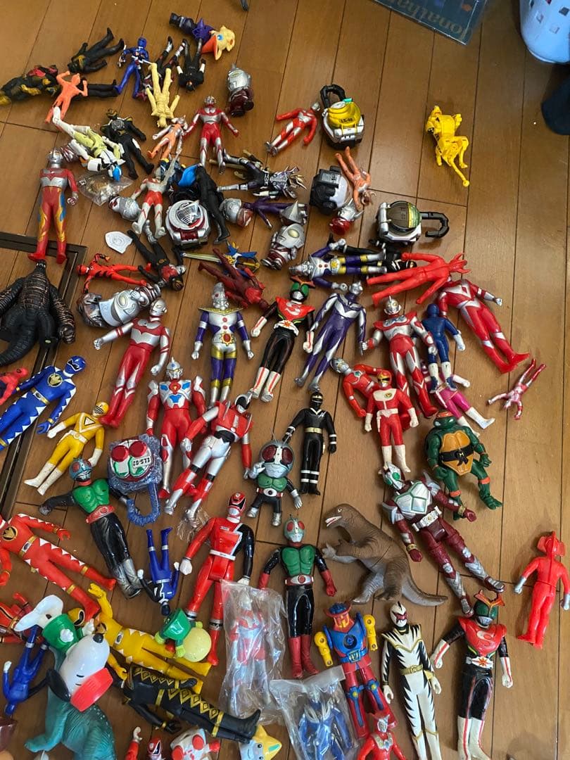 昭和レトロ　ソフビ　超合金　フィギュア　まとめ売り　仮面ライダー　ウルトラマン