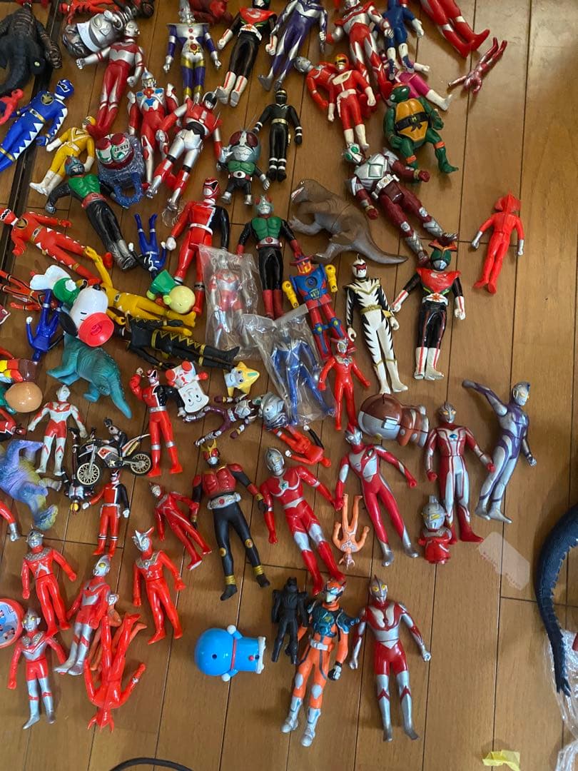 昭和レトロ　ソフビ　超合金　フィギュア　まとめ売り　仮面ライダー　ウルトラマン