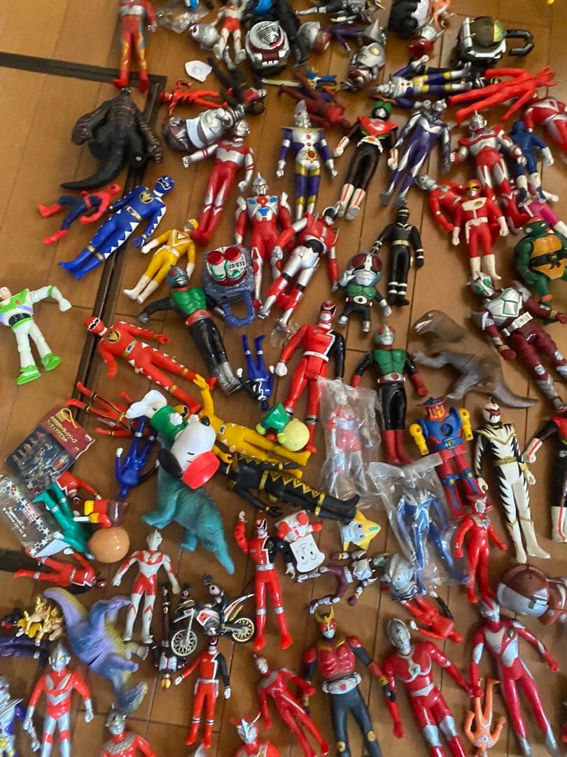 昭和レトロ　ソフビ　超合金　フィギュア　まとめ売り　仮面ライダー　ウルトラマン