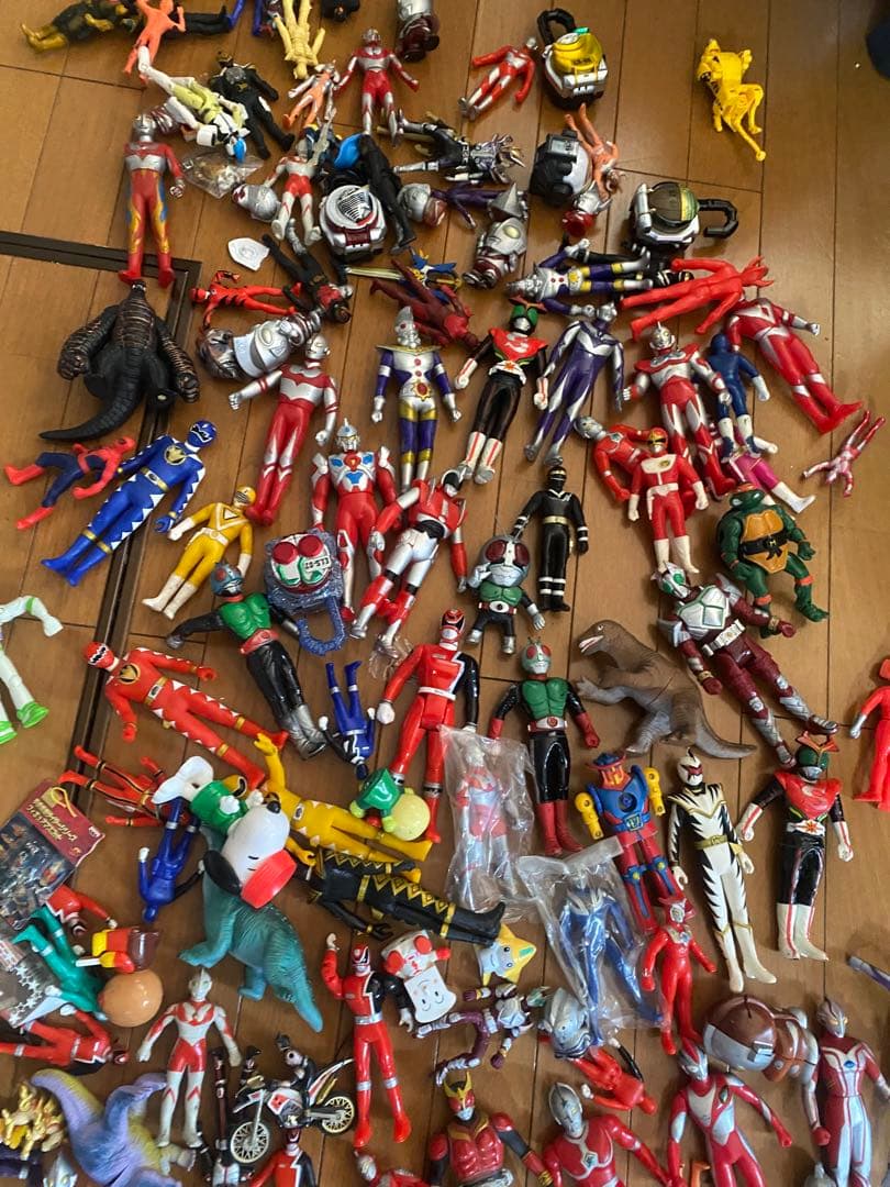 昭和レトロ　ソフビ　超合金　フィギュア　まとめ売り　仮面ライダー　ウルトラマン