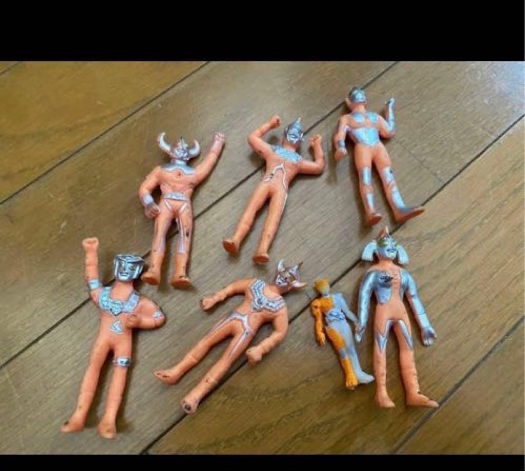 昭和レトロ　ソフビ　超合金　フィギュア　まとめ売り　仮面ライダー　ウルトラマン