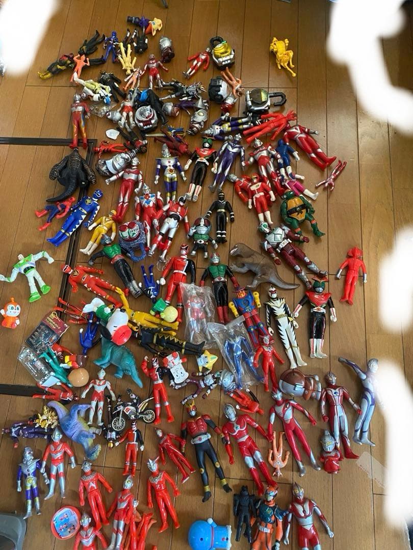 昭和レトロ　ソフビ　超合金　フィギュア　まとめ売り　仮面ライダー　ウルトラマン