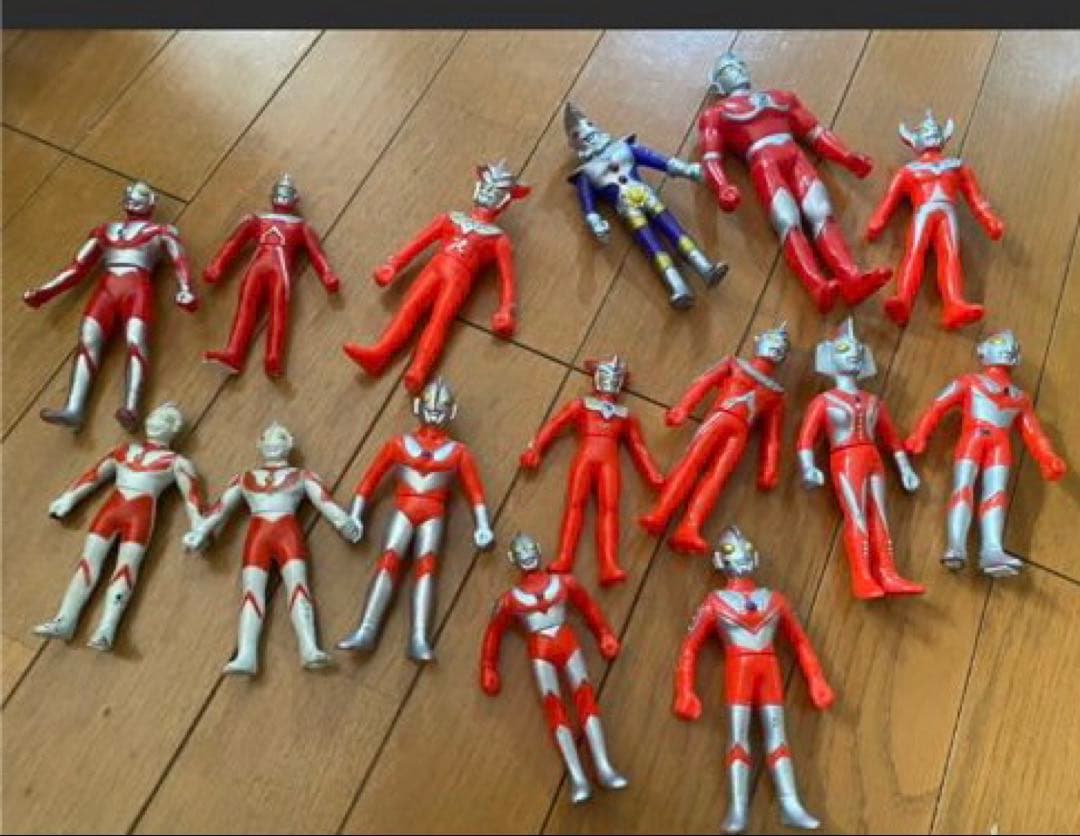昭和レトロ　ソフビ　超合金　フィギュア　まとめ売り　仮面ライダー　ウルトラマン