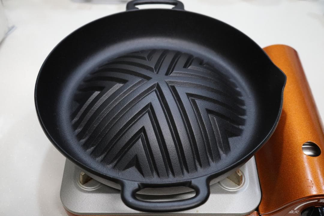 南部鉄器　岩鋳製　ジンギスカン鍋　深型　内径約28.5ｃｍ