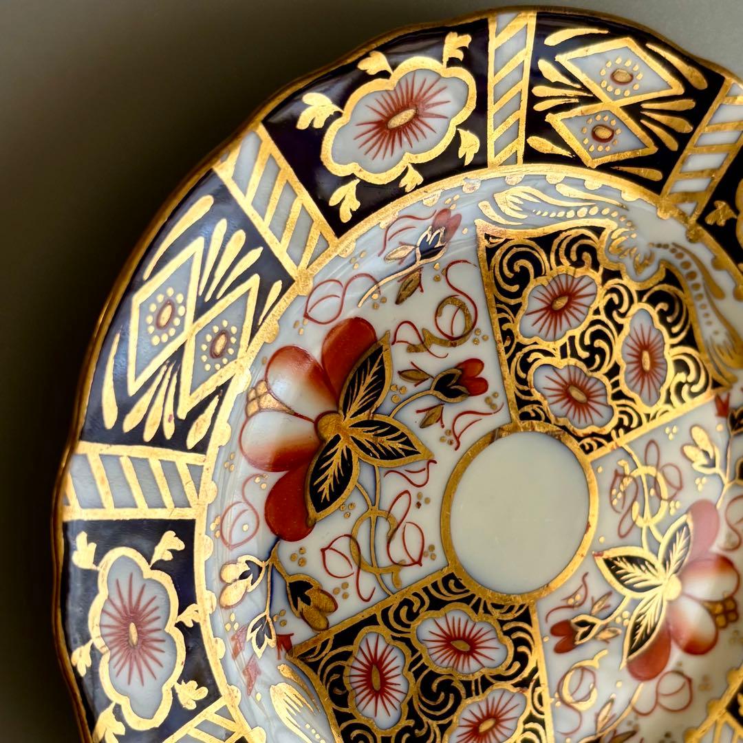 英国製ヴィンテージ　エインズレイ　ハンドペイント　伊万里　美しいプレート【美品】