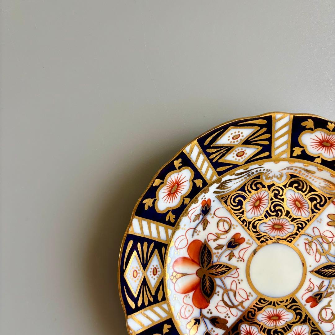 英国製ヴィンテージ　エインズレイ　ハンドペイント　伊万里　美しいプレート【美品】