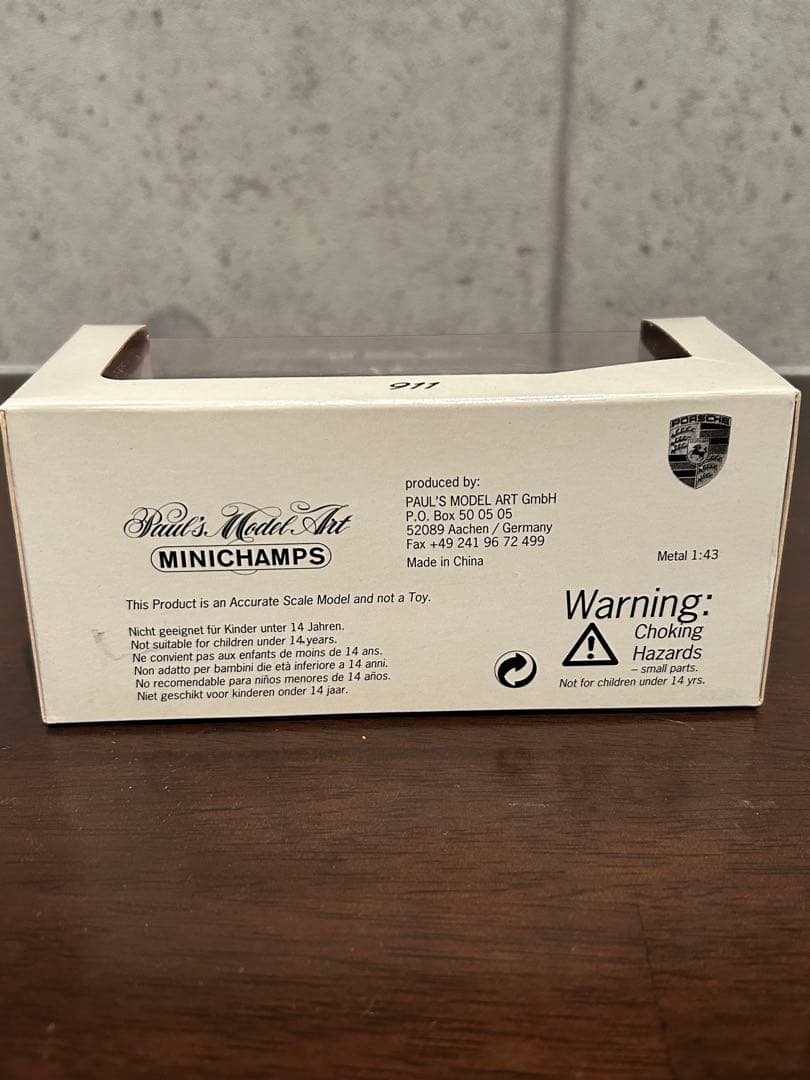 Porsche 911 (930) 1/43 ポルシェ正規品