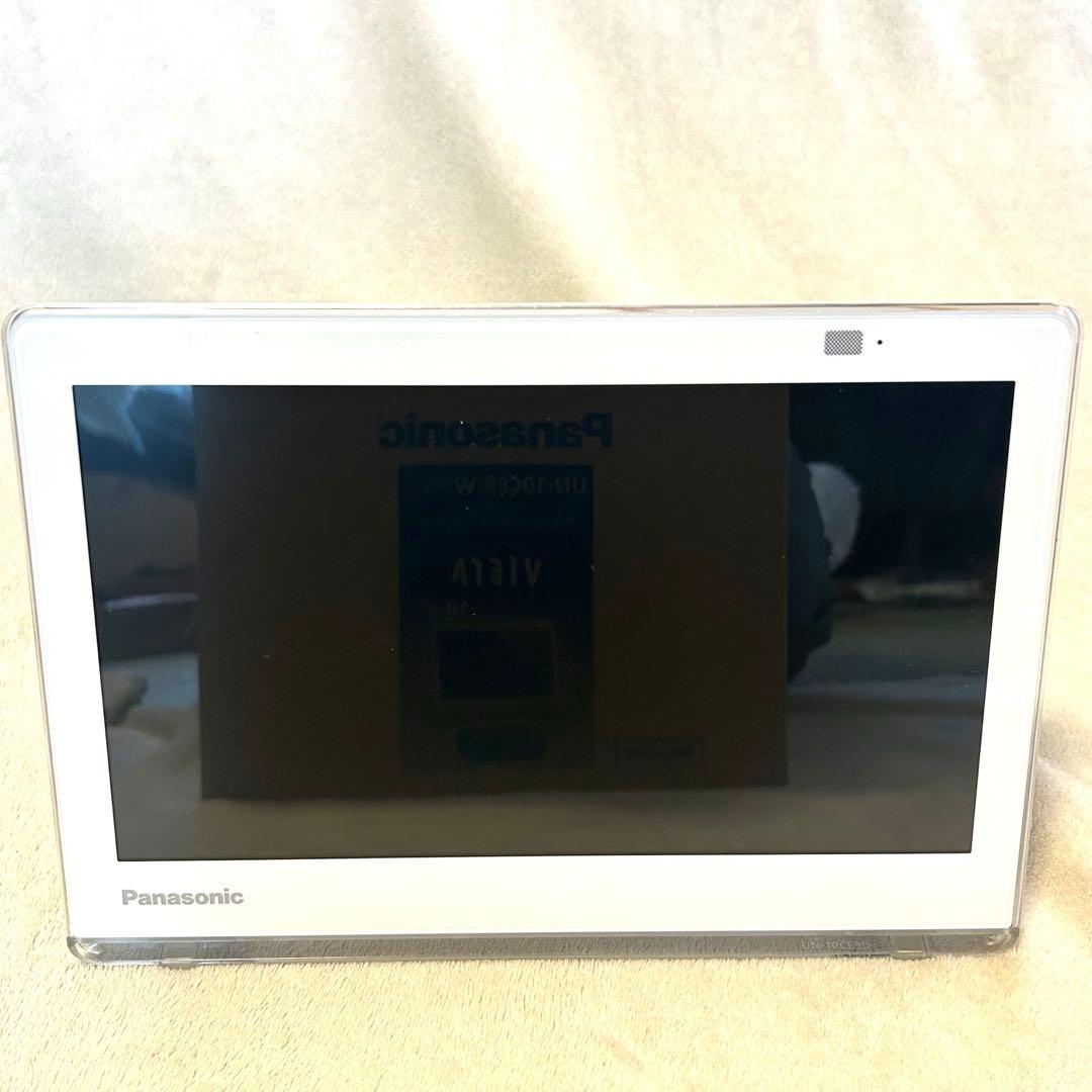 美品 動作OK パナソニック ポータブル プライベート ビエラ 10v 防水TV