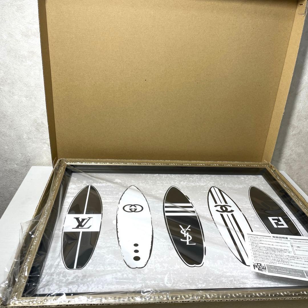 オマージュキャンバスアート　ブランドサーフィン インテリア【新品】
