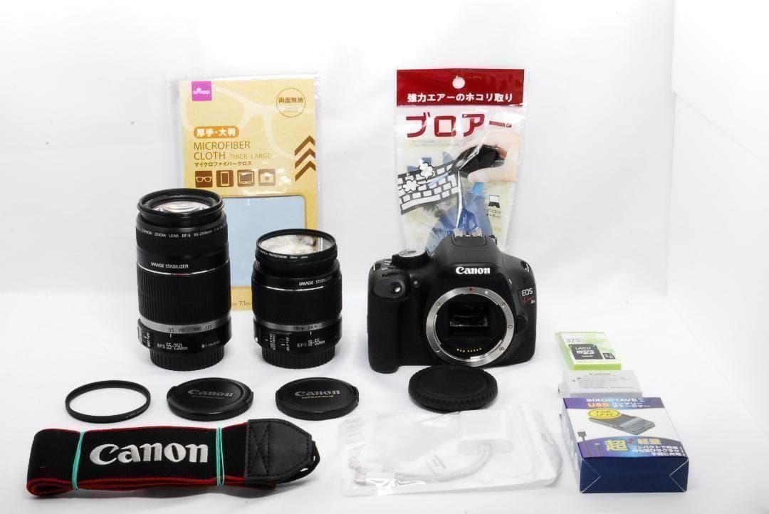 【ショット数121回】Canon Kiss X4 ダブルレンズセット