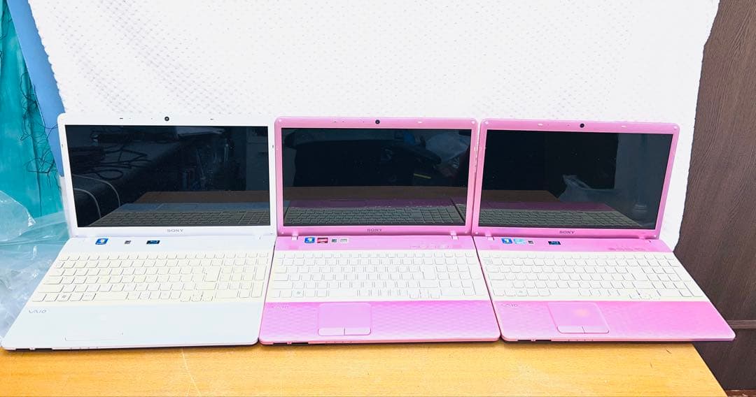 SONY/3台ノートパソコンジャンク