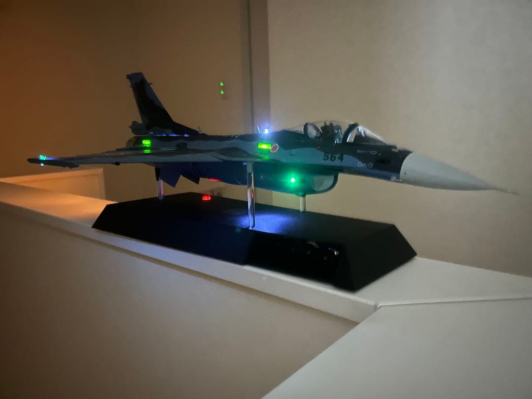 田中 野夫　完成品　ディアゴスティーニF-2戦闘機