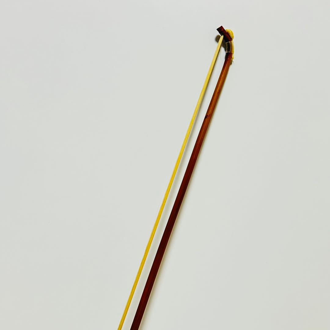 【希少美品】高級 二胡 本革 蛇革 中国 民族楽器 紅木 ハードケース付き