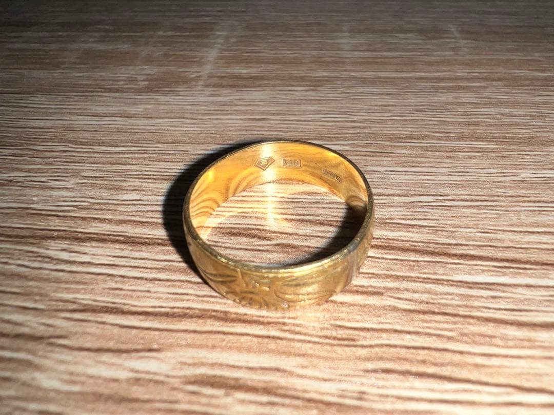 18k 5g 16号？ リング 指輪