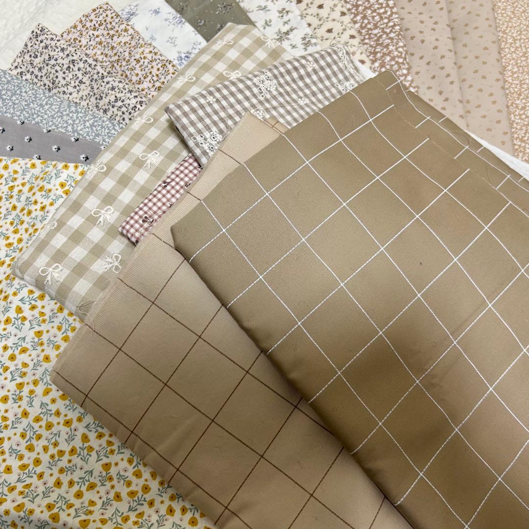 女の子向け　普通生地　入園入学グッズ向け