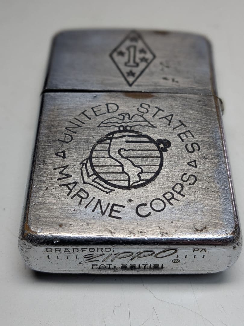 ベトナムZIPOO 66-67DA NANG アメリカ第1海兵隊師団 ZIPOO