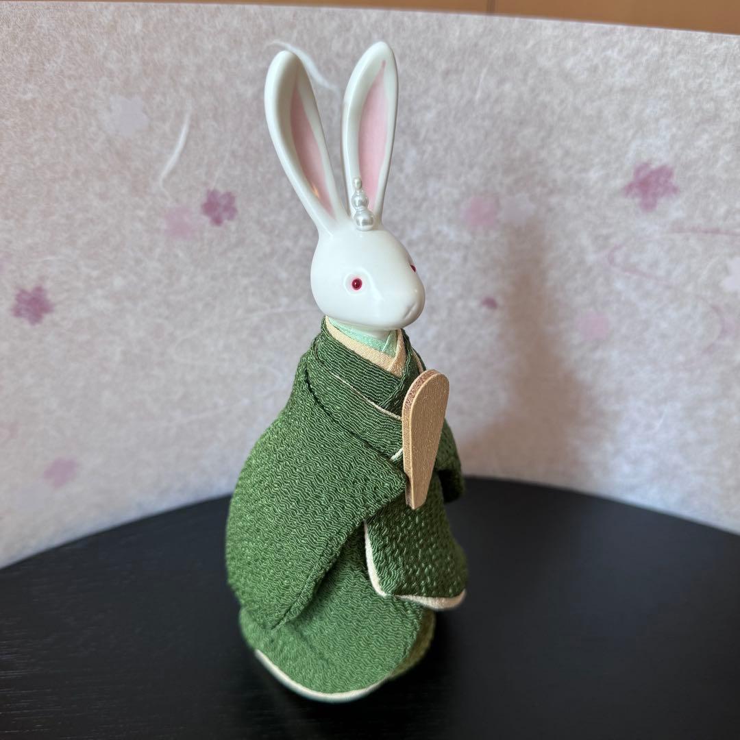 小手毬　雛人形　ウサギ　ハンドメイド