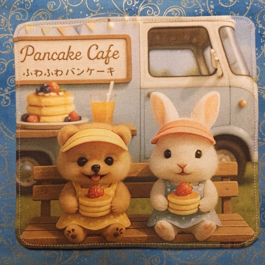 yourelia 4重ハンカチ　ネコちゃん柄　18枚