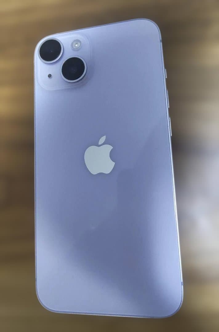 Apple iPhone 14の紫-バッテリー86%