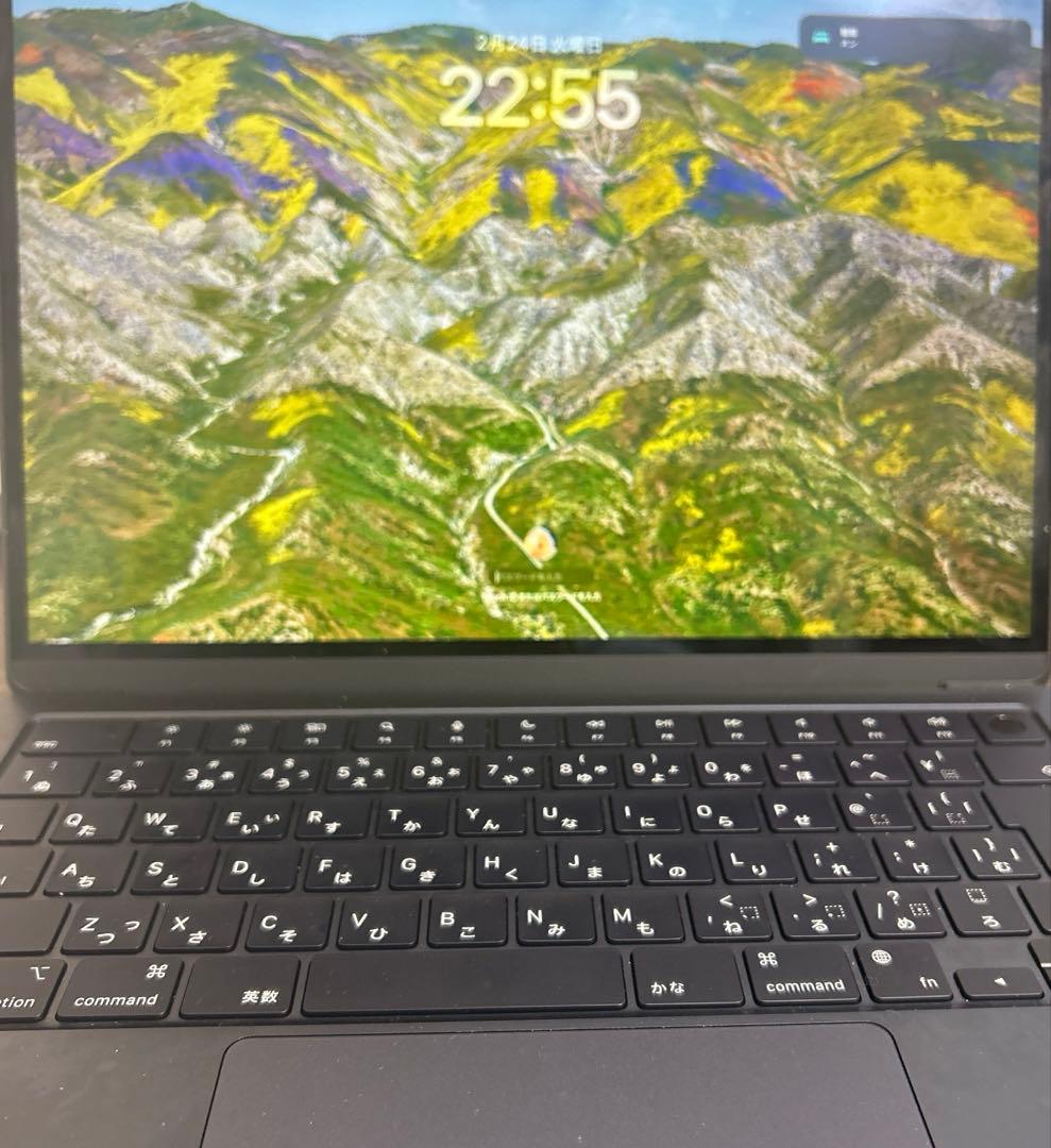 macbook air m2 13インチ 8GB 256GB バッテリー100%