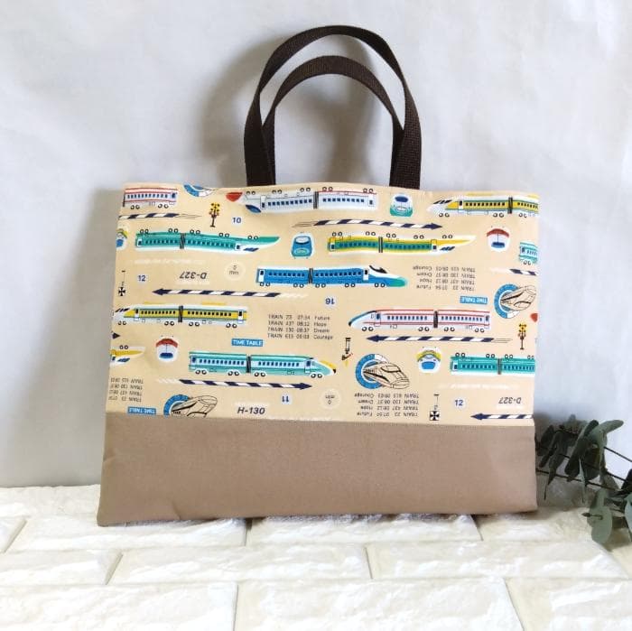 《通園・通学3点セット》新幹線・イエロー　＃n1372