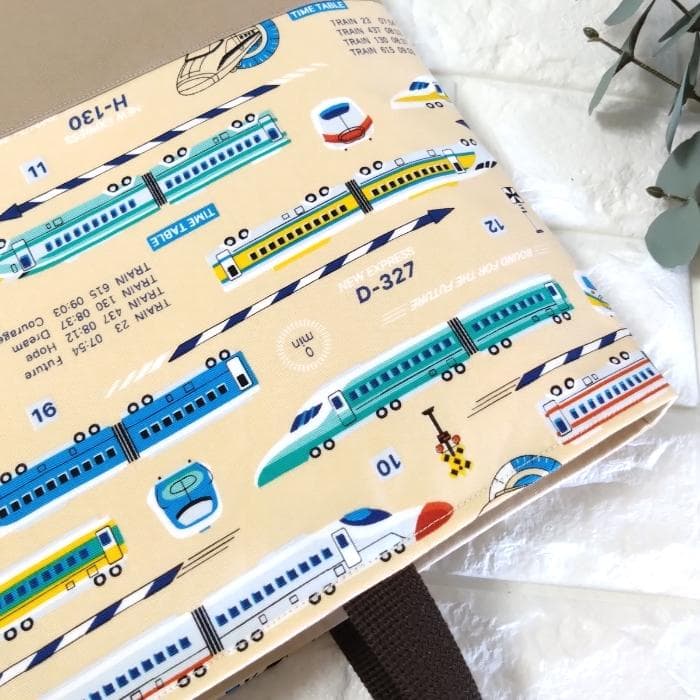 《通園・通学3点セット》新幹線・イエロー　＃n1372