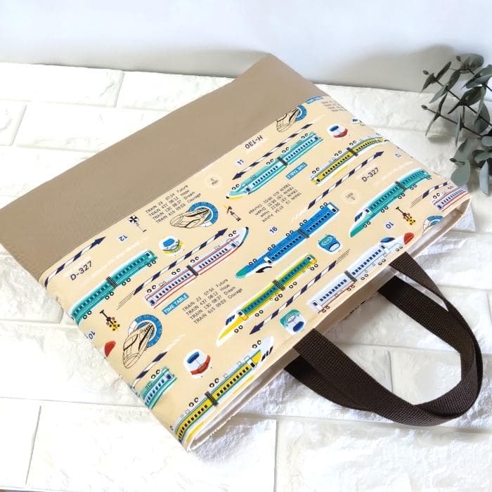 《通園・通学3点セット》新幹線・イエロー　＃n1372