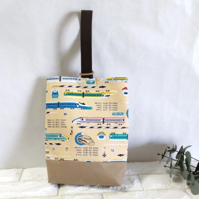 《通園・通学3点セット》新幹線・イエロー　＃n1372