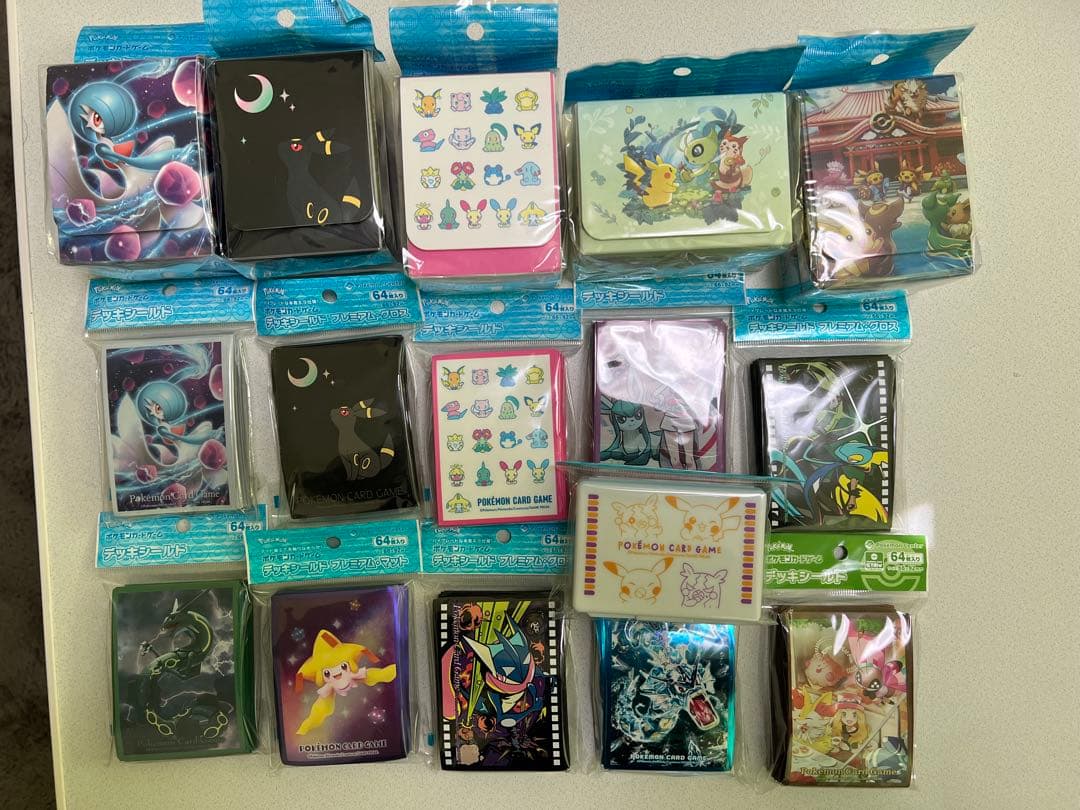 ポケモンカード　デッキシールド　マット　オキナワ　デッキケース　セット　引退