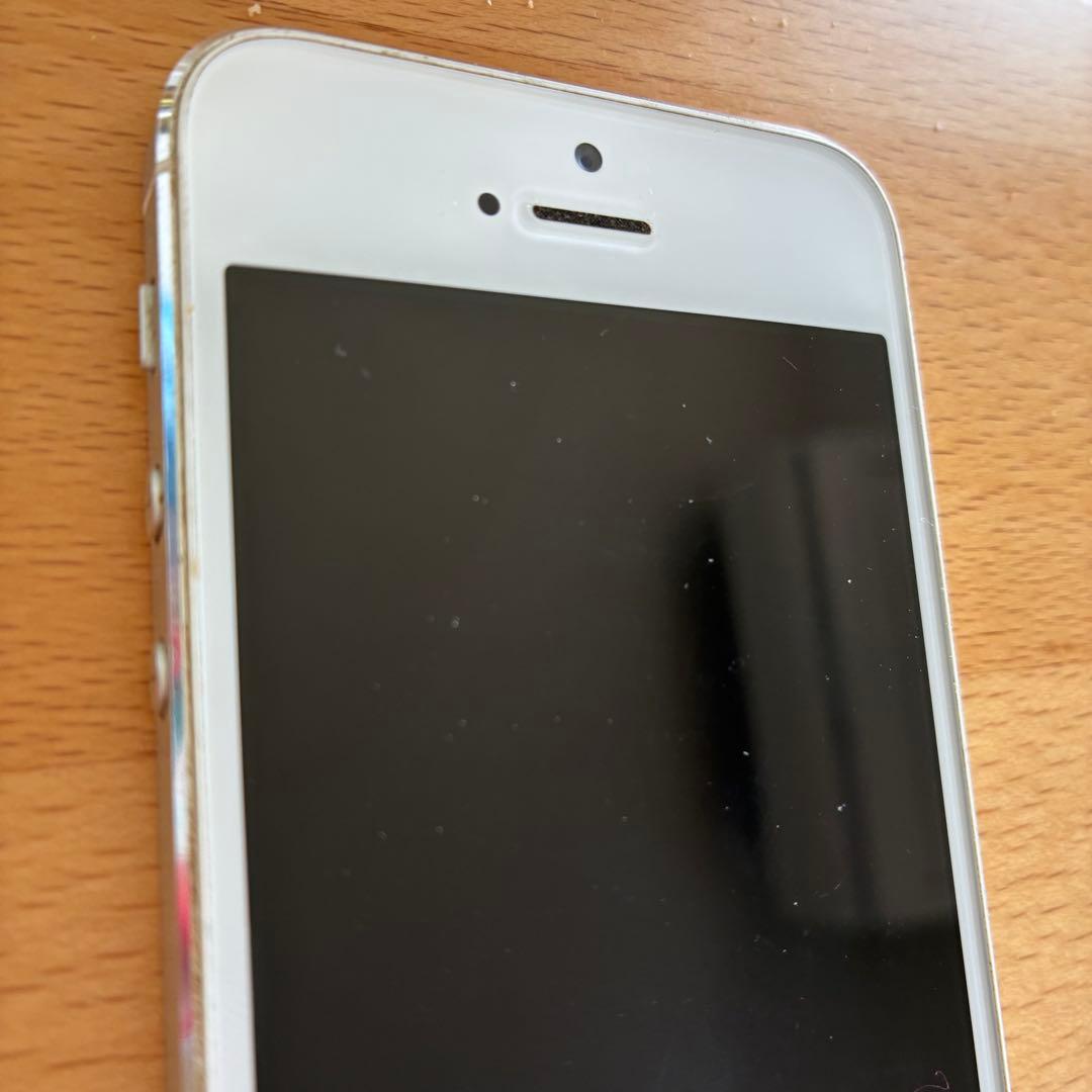 iPhone 5 16GB シルバー 本体 動作良好 Wi-Fi利用可初期化済