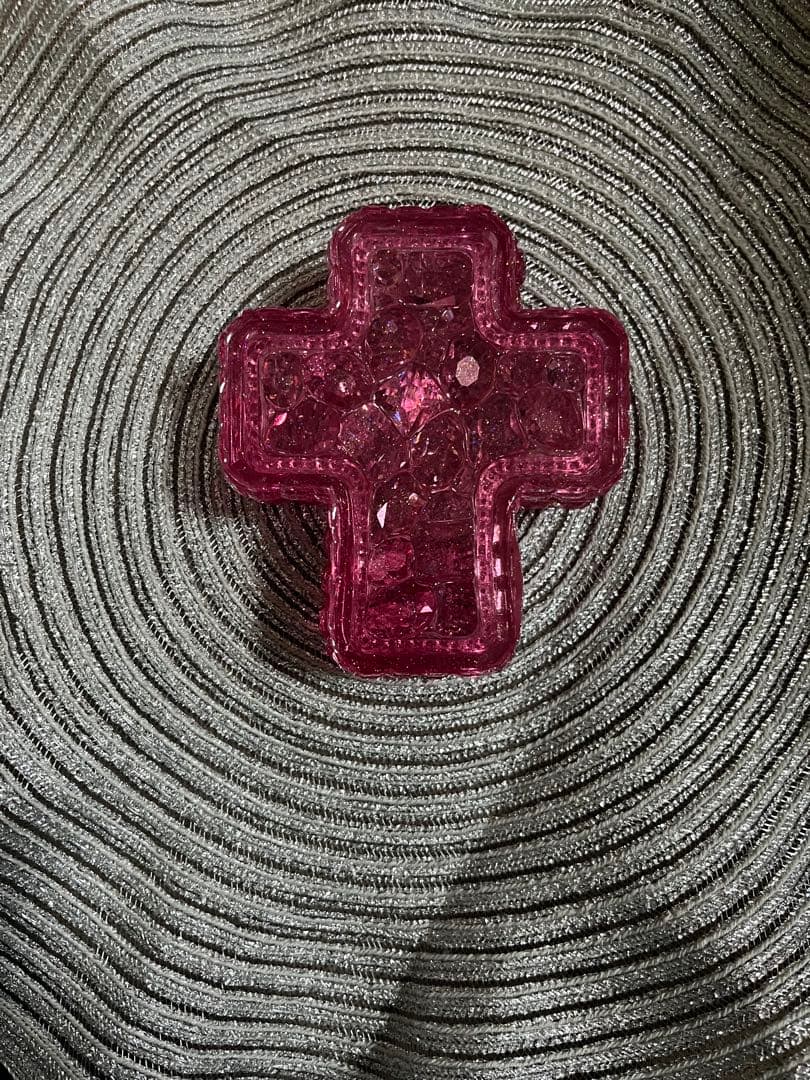 十字架 キラキラ 小物入れ シリコンモールド クロス