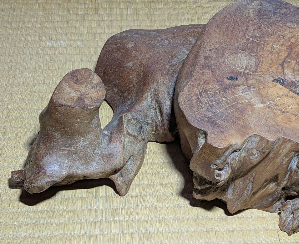 花台　飾り台　置き台　輪切り　厚さ約11cm　長さ60cm以上　天然木