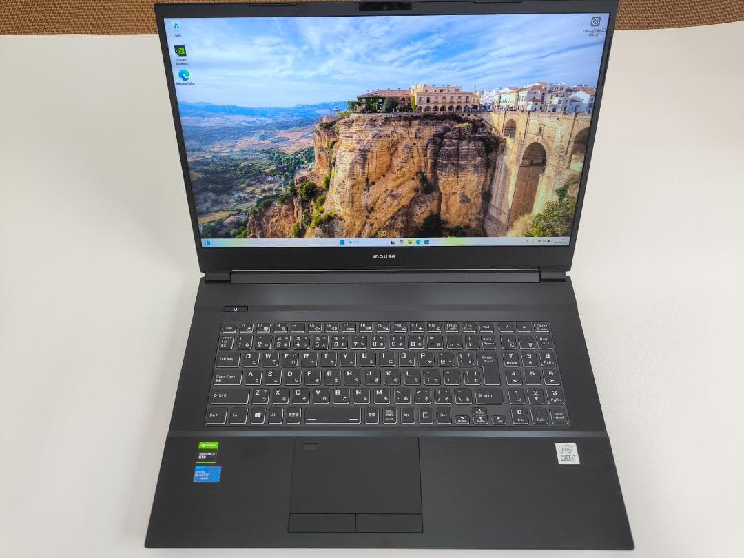 【超美品】mouse K7-H 17.3型パソコン