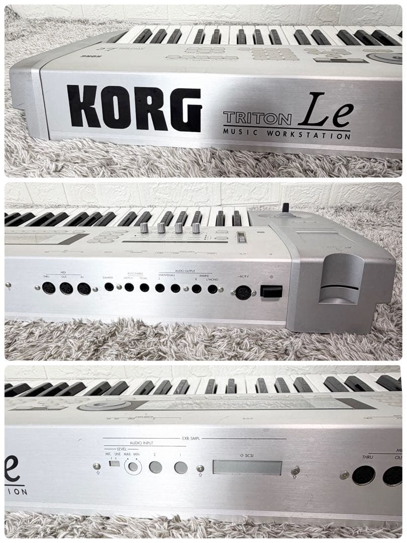 美品 KORG コルグ TRITON Le 61鍵盤 シンセサイザー 動作品