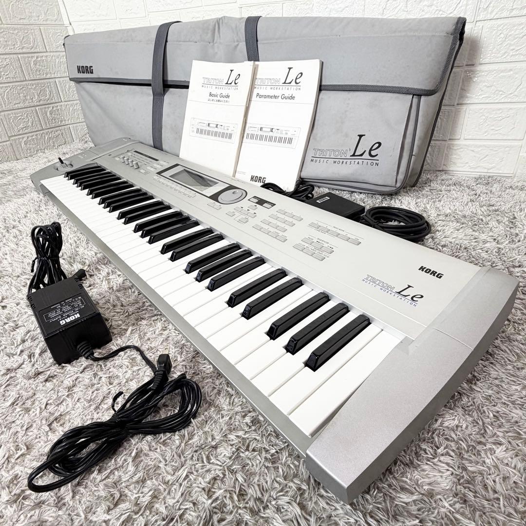 美品 KORG コルグ TRITON Le 61鍵盤 シンセサイザー 動作品