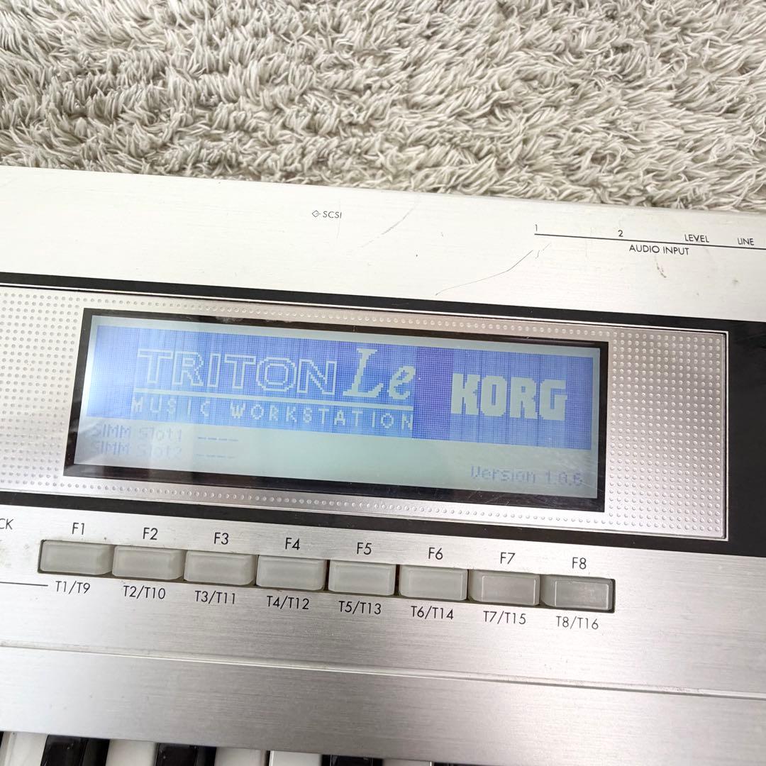 美品 KORG コルグ TRITON Le 61鍵盤 シンセサイザー 動作品