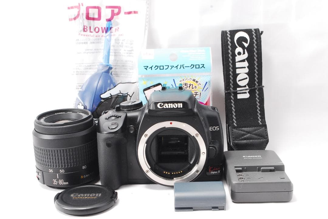 ✨届いてすぐ使える✨美品✨Canon Kiss Digital X レンズセット