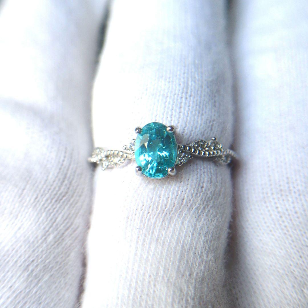 0.9ct アパタイト　リング