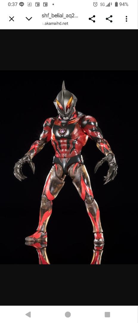 S.H.Figuarts ウルトラマンベリアル Clear Color Ver.