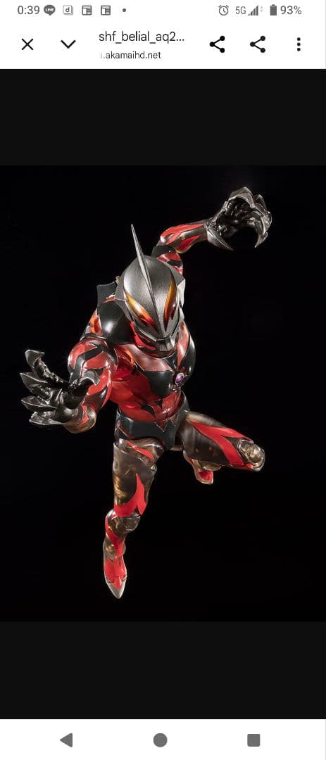 S.H.Figuarts ウルトラマンベリアル Clear Color Ver.