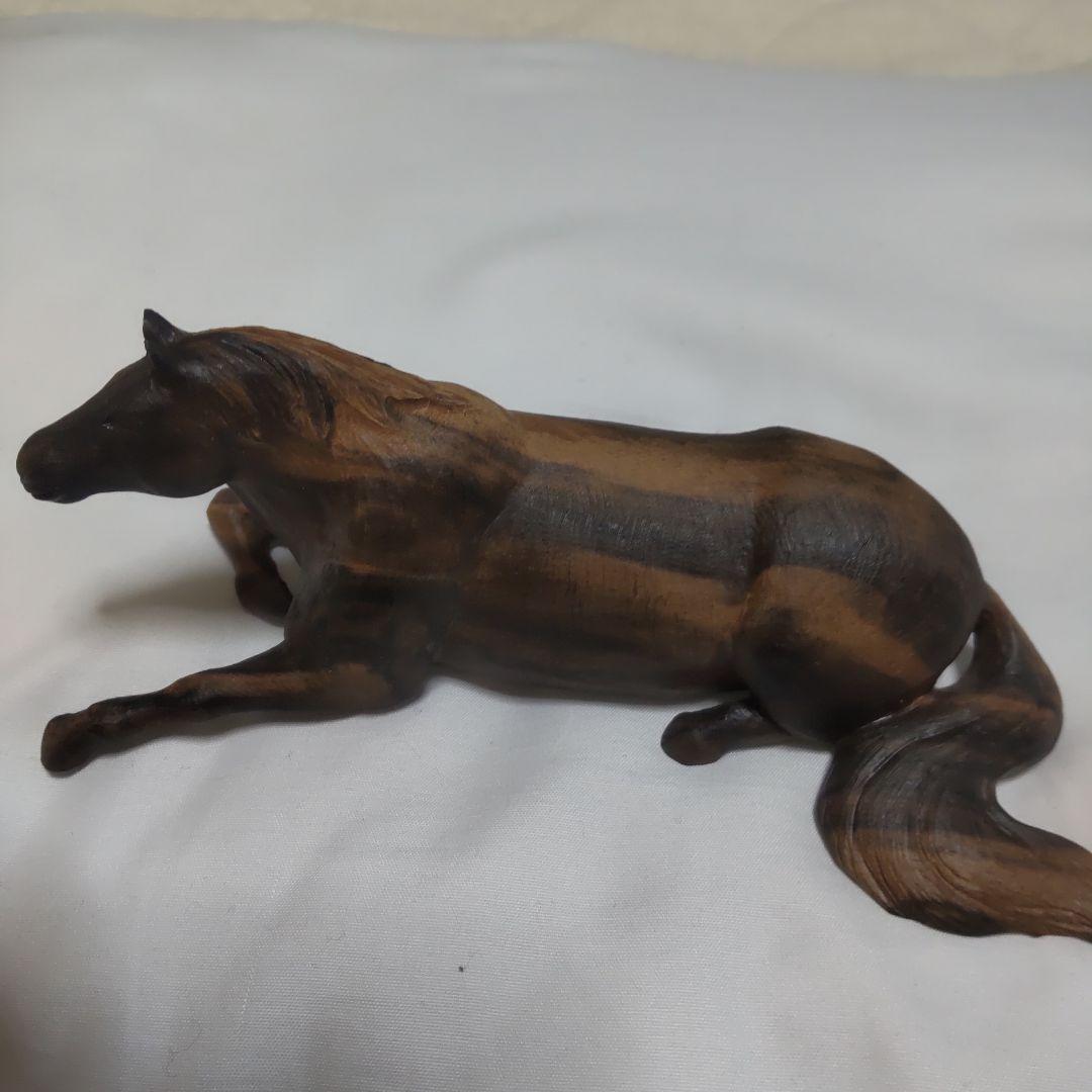 木彫り 午年 上原工芸