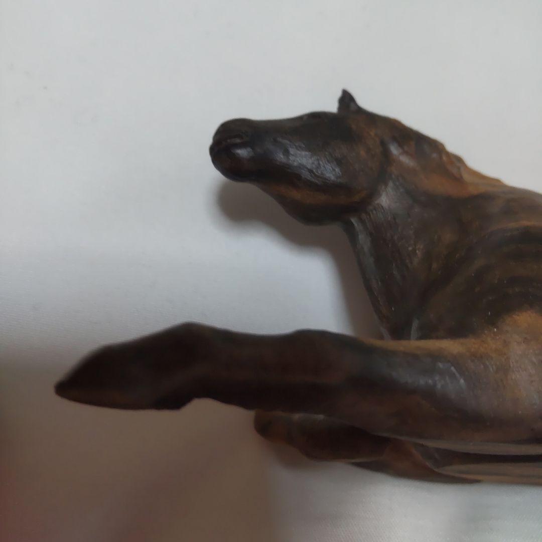 木彫り 午年 上原工芸