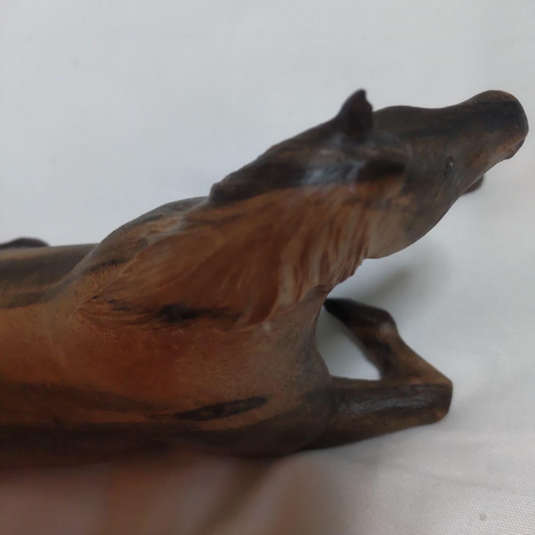 木彫り 午年 上原工芸
