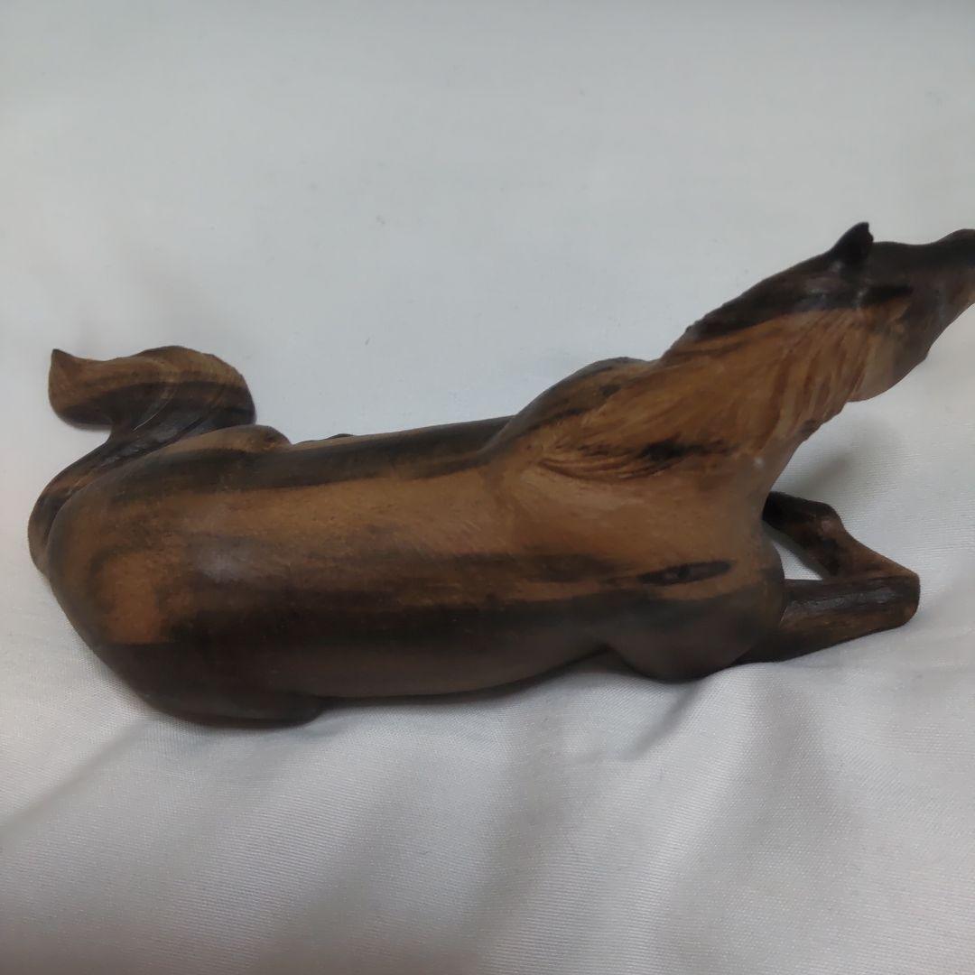 木彫り 午年 上原工芸