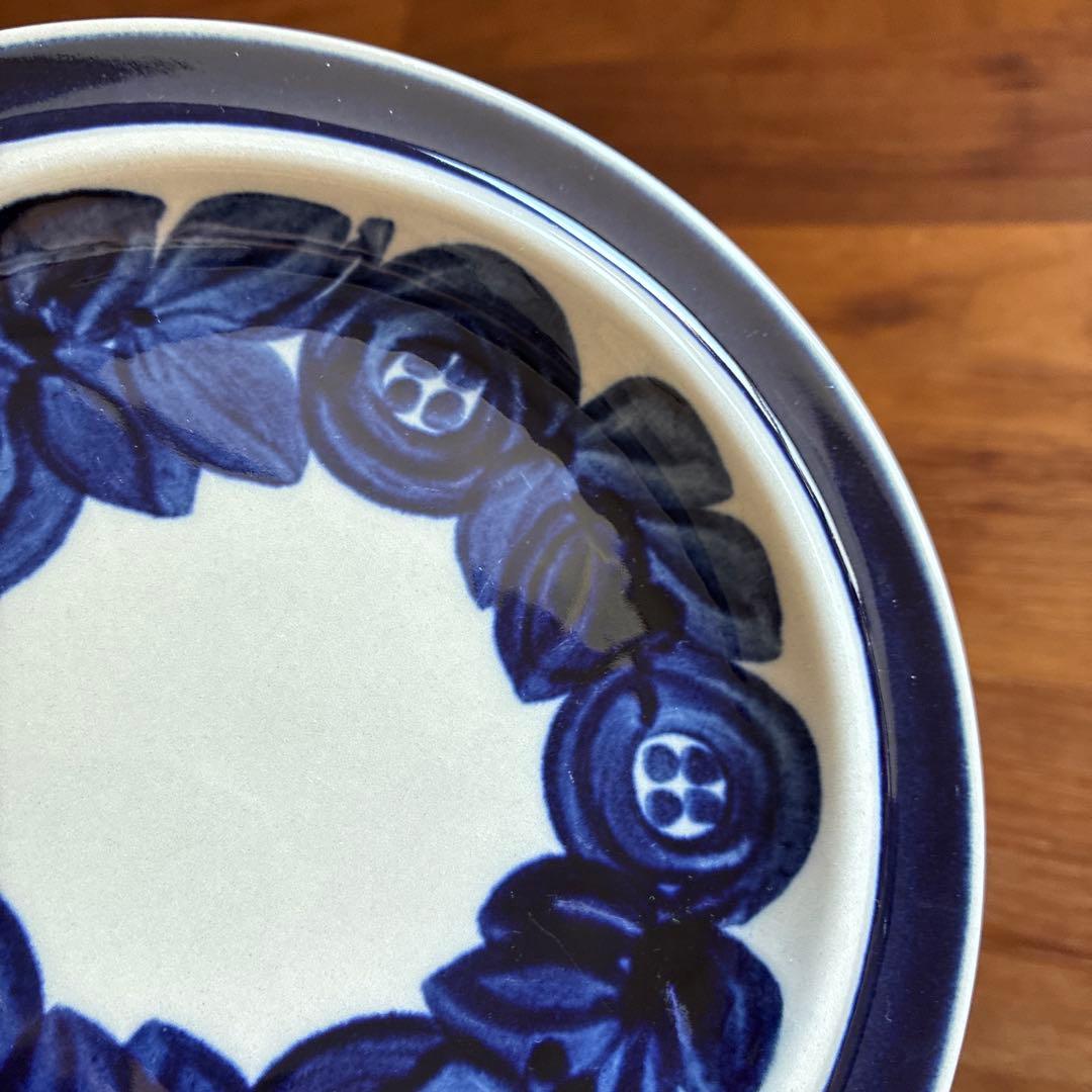 希少　Arabia　Anemone　アネモネ　絵柄入り　プレート　16cm　レア