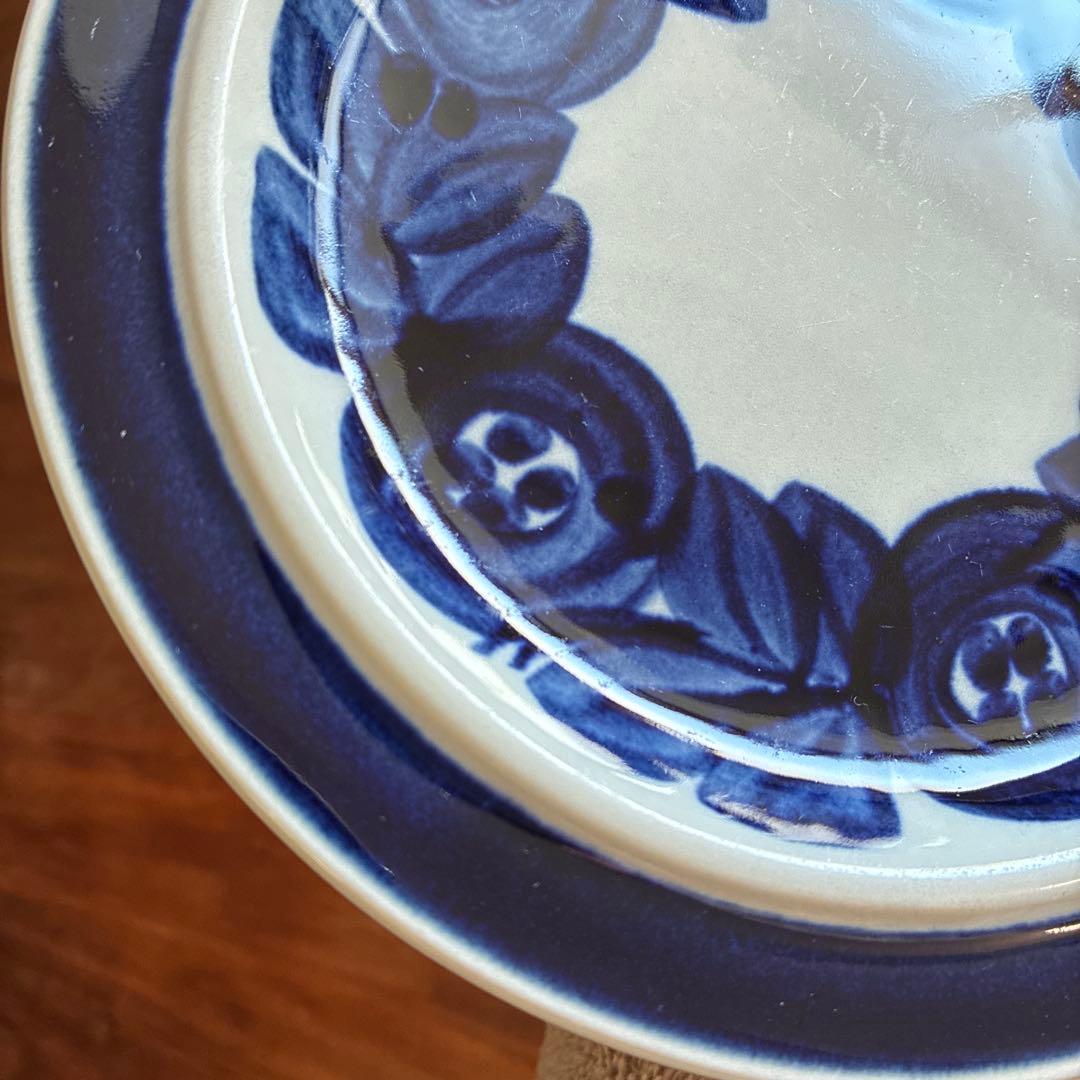 希少　Arabia　Anemone　アネモネ　絵柄入り　プレート　16cm　レア